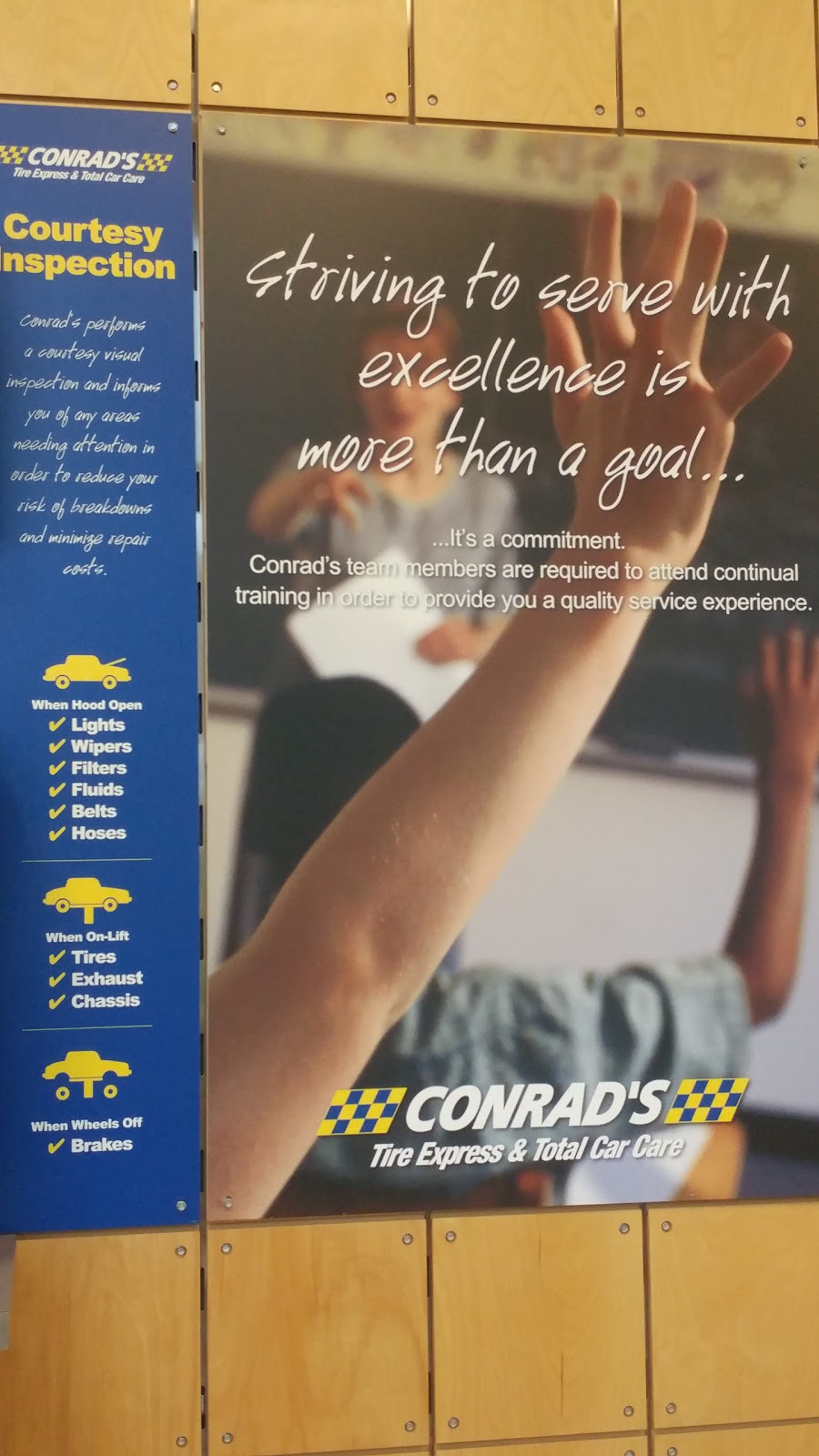 Conrads Tire Express & Total Car Care | 1091 E Aurora Rd, Macedonia, OH 44056, USA | Phone: (330) 468-6100