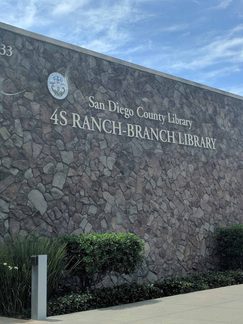 4S Ranch San Diego County Library Branch | 10433 Reserve Dr, San Diego, CA 92127, USA | Phone: (858) 673-4697