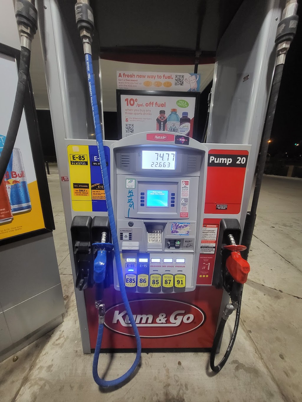 Kum & Go | 14725 W 84th Pl, Arvada, CO 80005 | Phone: (719) 895-1130