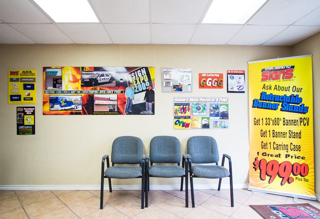 Macareno Signs & Graphics | 209 E Nettie Ave, Kingsville, TX 78363, USA | Phone: (361) 592-0545