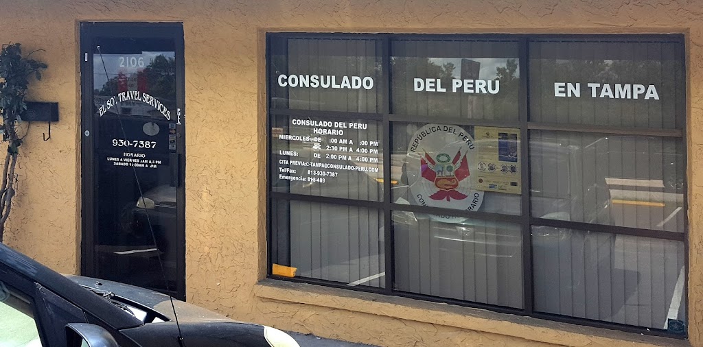 Consulado del Peru en Tampa | 2106 W Busch Blvd, Tampa, FL 33612, USA | Phone: (813) 930-7387