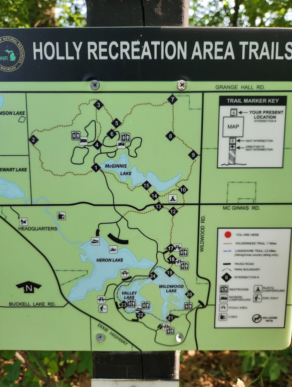 Holly Recreation Area | 8100 Grange Hall Rd, Holly, MI 48442, USA | Phone: (248) 634-8811