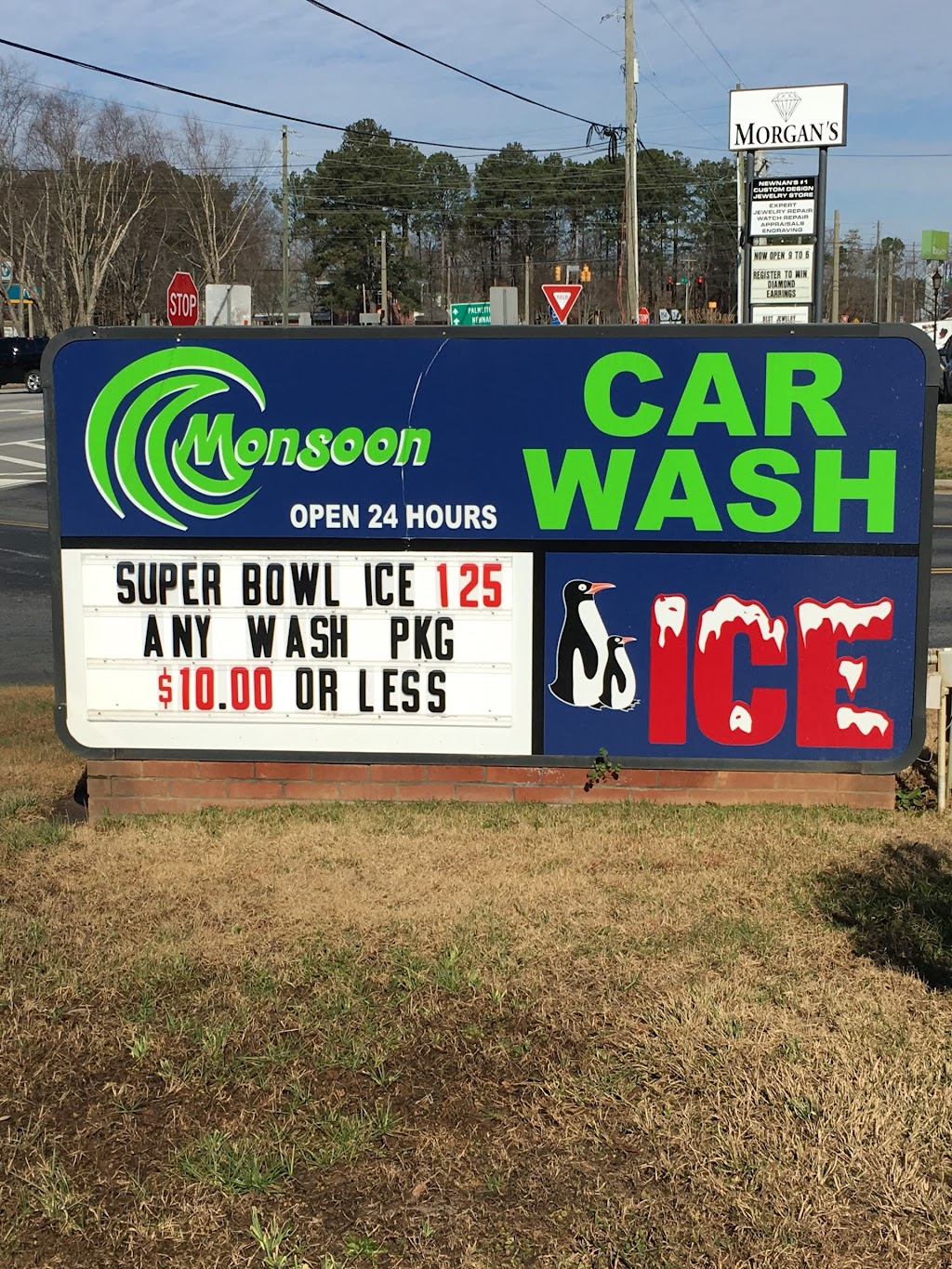 Monsoon Car Wash | 2831 Sharpsburg McCollum Rd, Newnan, GA 30265, USA | Phone: (678) 857-3189