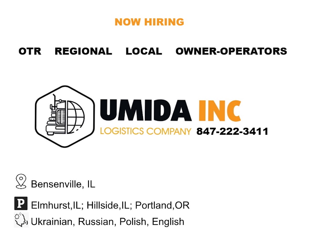 UMIDA INC | 478 Industrial Dr, Bensenville, IL 60106, USA | Phone: (630) 855-9126