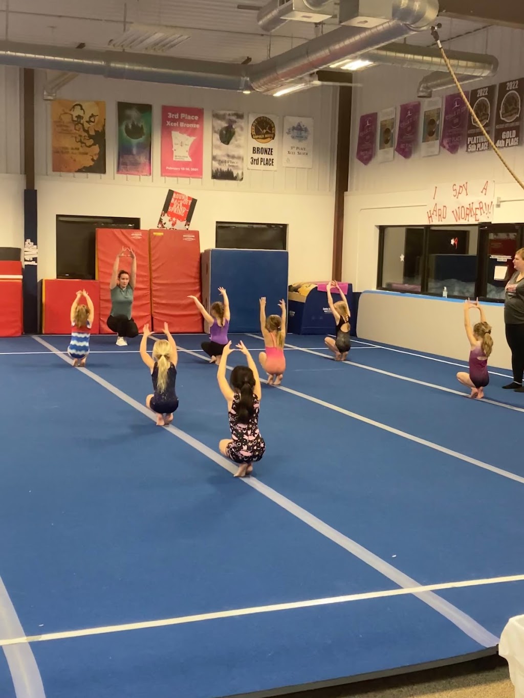 Flyaways North Gymnastics | 5865 433rd St, Harris, MN 55032, USA | Phone: (651) 277-4496