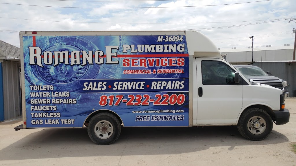 Romance Plumbing Services | 4108 Pepperbush Dr, Fort Worth, TX 76137, USA | Phone: (817) 232-2200