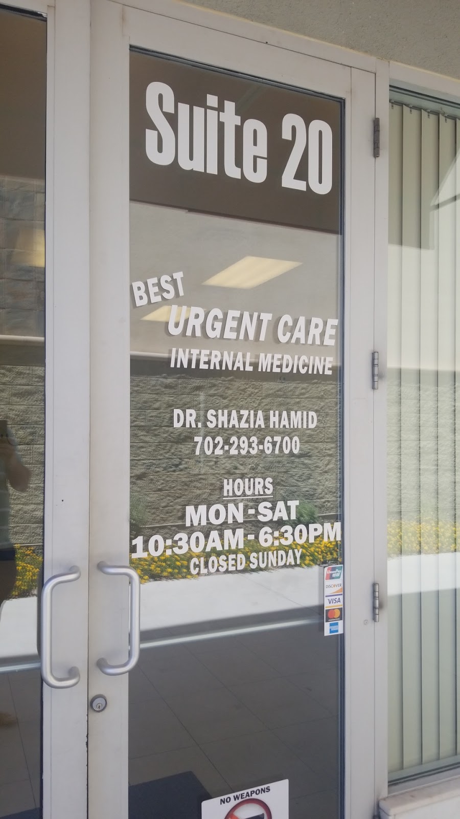Best Urgent Care | 4205 S Grand Canyon Dr #20, Las Vegas, NV 89147, USA | Phone: (702) 293-6700