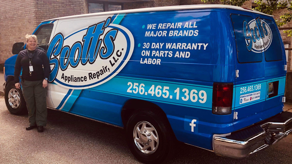 Scotts appliance repair LLC | 9 Twin Oaks Dr, Anniston, AL 36207, USA | Phone: (256) 465-1369