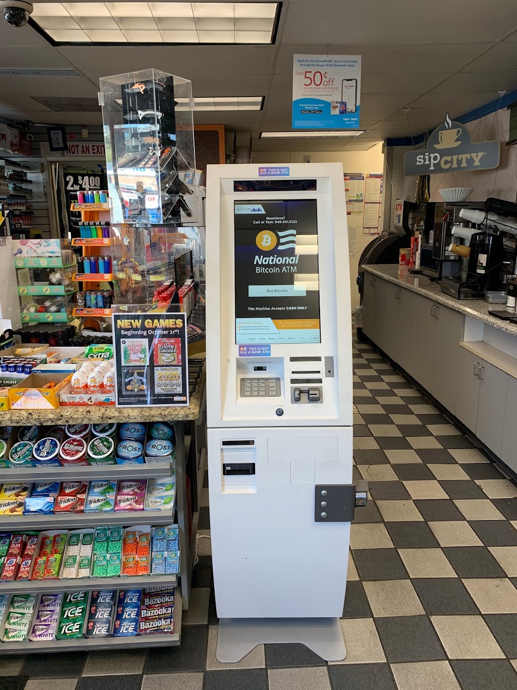 National Bitcoin ATM | 1761 Greenfield Dr, El Cajon, CA 92021, USA | Phone: (949) 431-5122