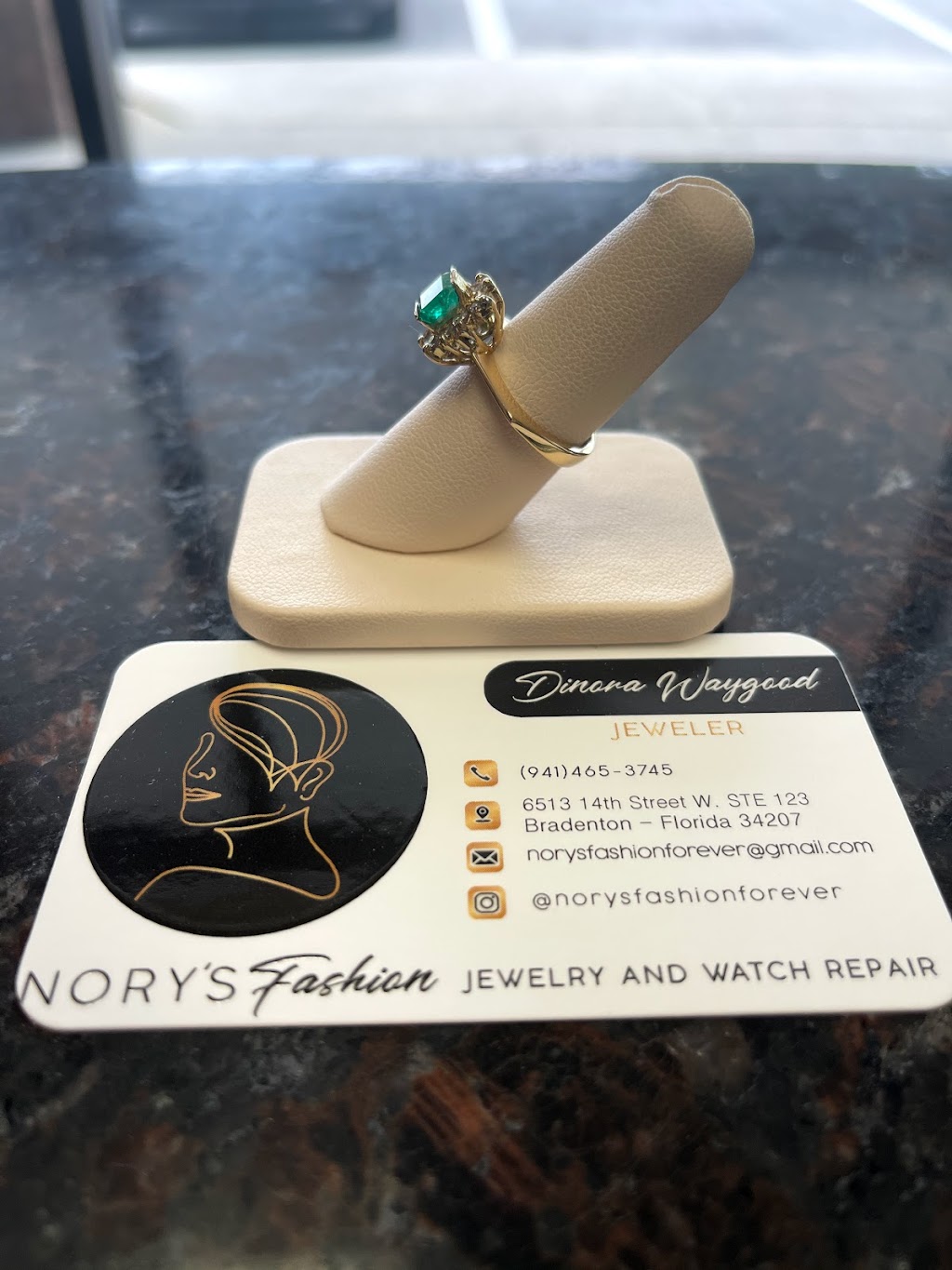 Norys Fashion Jewelry & Watch Repair | 6513 14th St W Unit 123, Bradenton, FL 34207, USA | Phone: (941) 465-3745