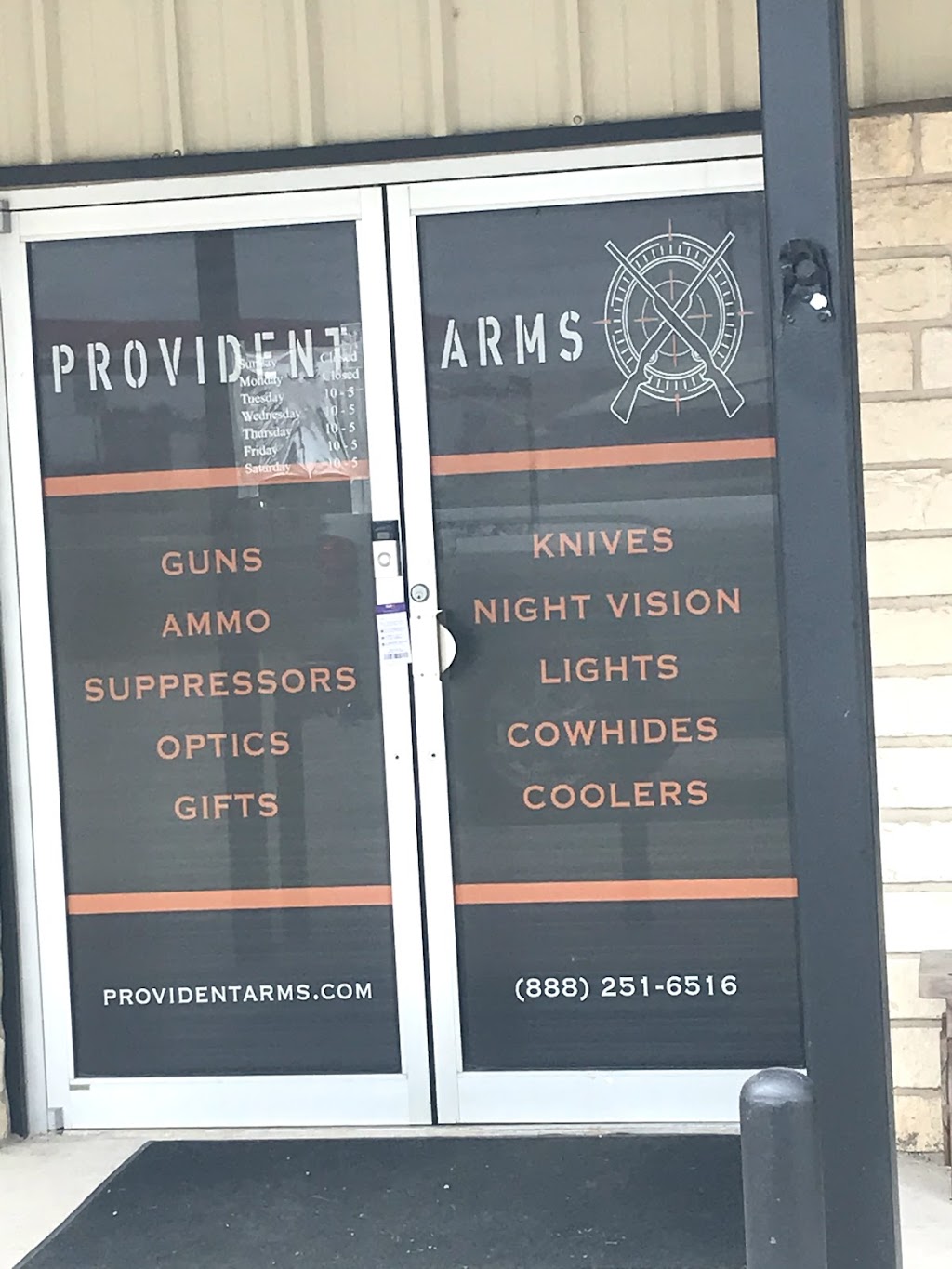 Provident Arms | 9401 State Hwy 71, Spicewood, TX 78669, USA | Phone: (830) 282-4488