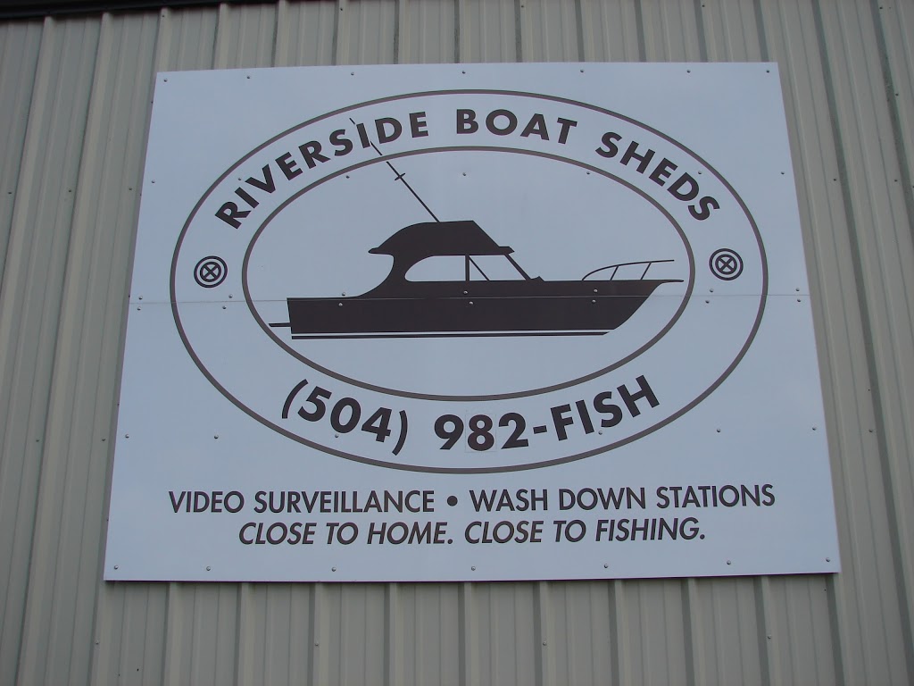 Riverside Boat Sheds & Storage | 11457 LA-23, Belle Chasse, LA 70037, USA | Phone: (504) 982-3474