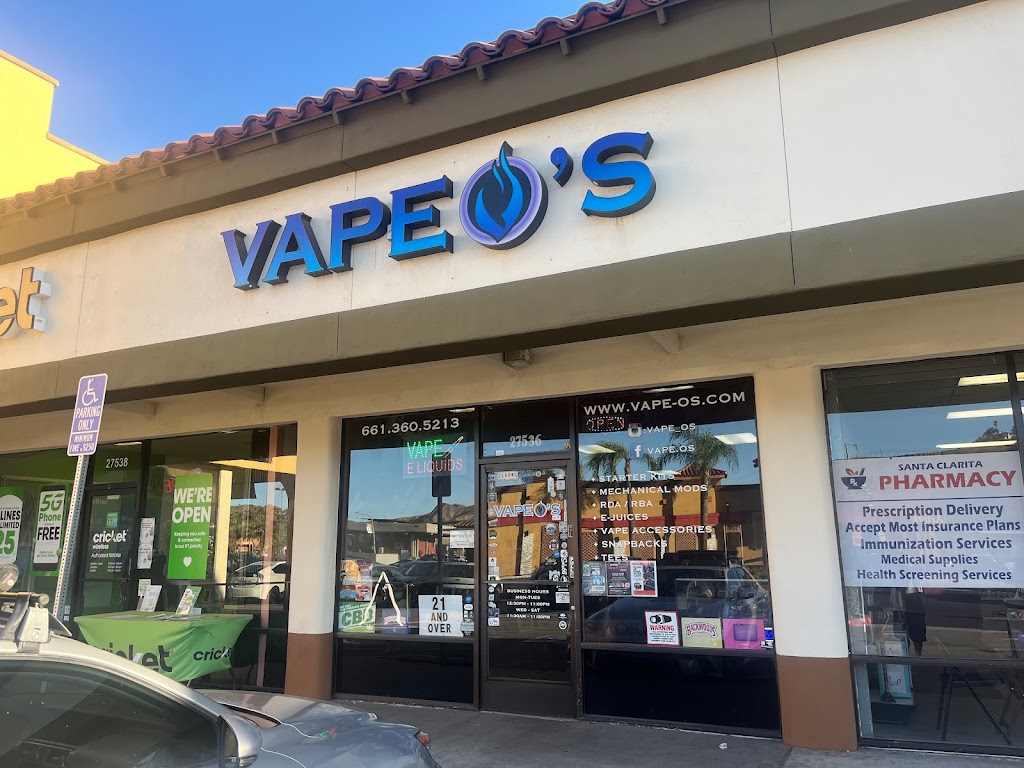 Vape Os | 27536 Sierra Hwy, Santa Clarita, CA 91351, USA | Phone: (661) 360-5213