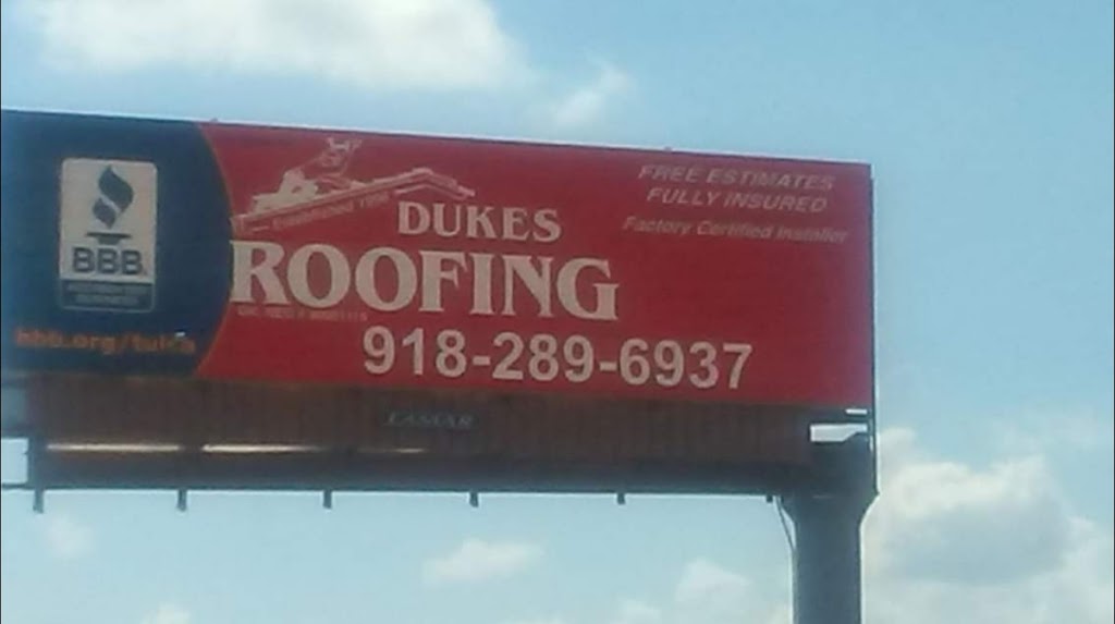 Dukes Roofing | 10605 S Erie Pl, Tulsa, OK 74137, USA | Phone: (918) 289-6937
