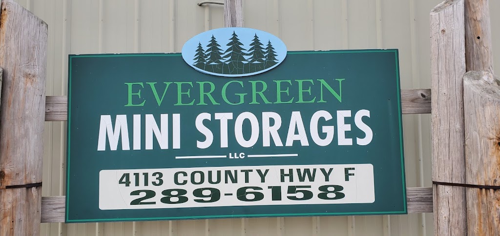 Evergreen Mini Storages - Janesville | 4113 N County Rd F, Janesville, WI 53545, USA | Phone: (608) 289-6158