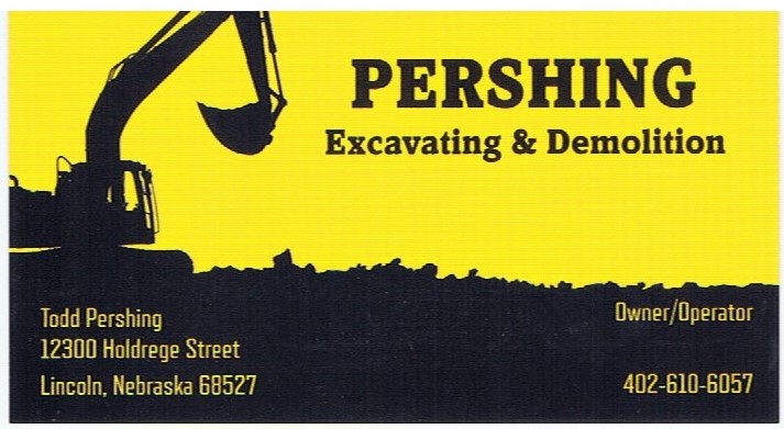 Pershing Excavating & Demolition, LLC | 12300 Holdrege St, Lincoln, NE 68527 | Phone: (402) 610-6057