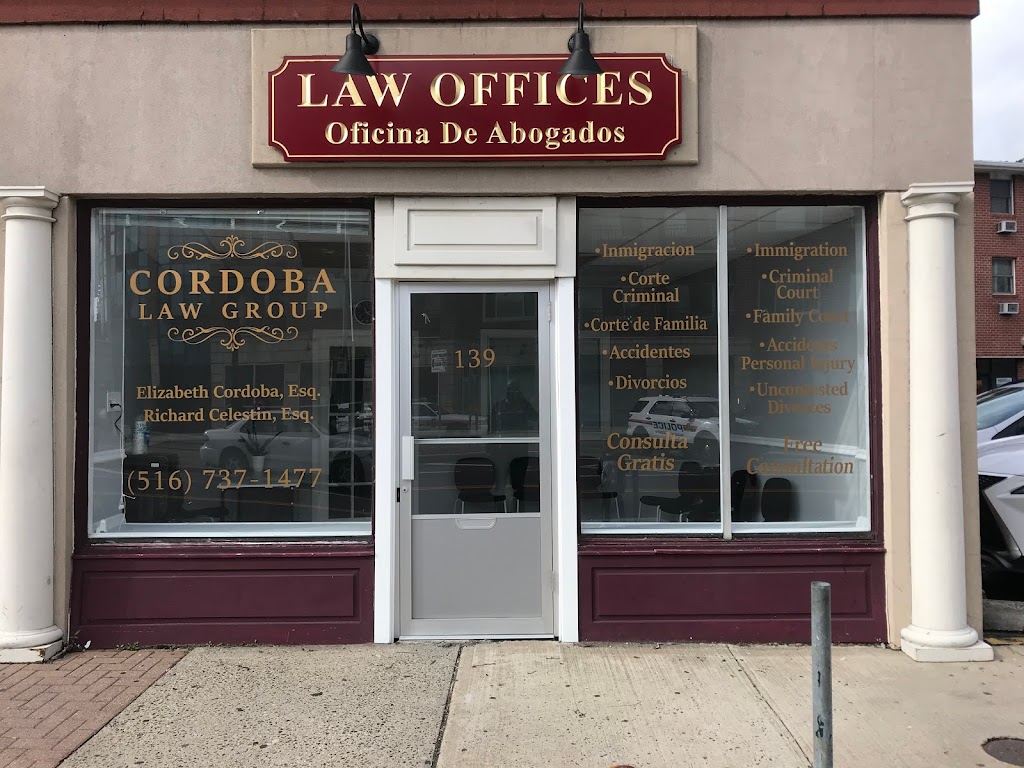 Cordoba Law Group. Abogada Elizabeth Cordoba | 139 Post Ave 1st floor, Westbury, NY 11590, USA | Phone: (516) 737-1477