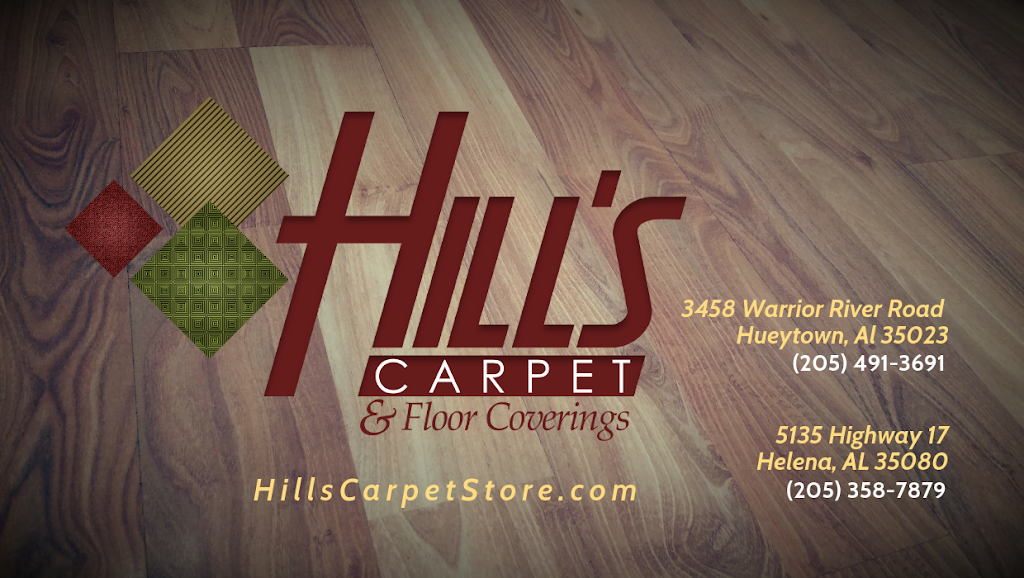 Hills Carpet & Floor Coverings | 5135 Hwy 17, Helena, AL 35080, USA | Phone: (205) 358-7879