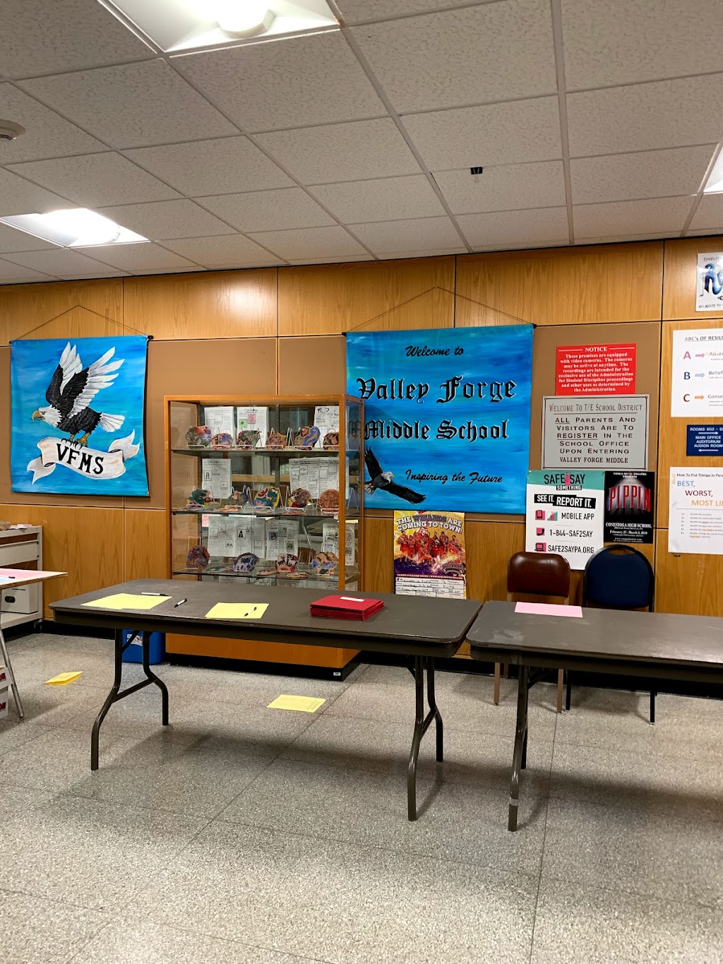 Valley Forge Middle School | 105 W Walker Rd, Wayne, PA 19087, USA | Phone: (610) 240-1300