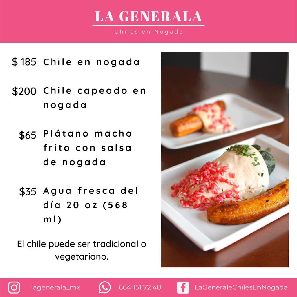 La Generala | Lomitas 11718, Bonito, 22034 Tijuana, B.C., Mexico | Phone: 664 151 7248