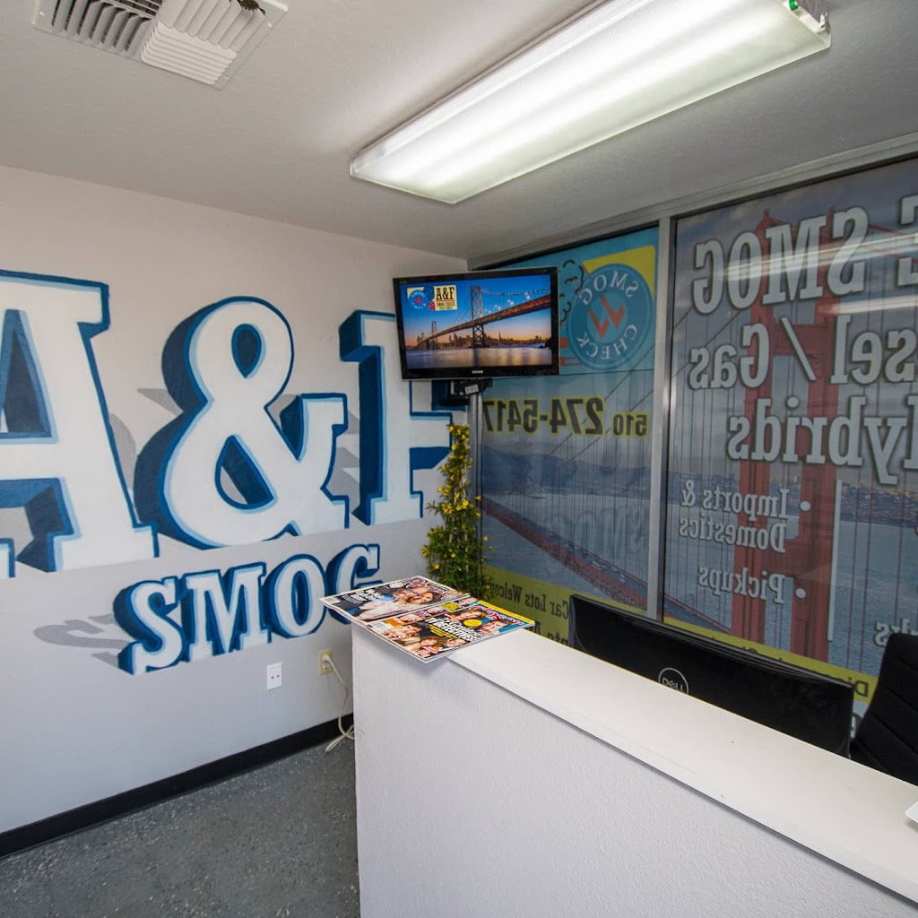 A&F SMOG CHECK TEST ONLY | 29649 Industrial Pkwy W, Hayward, CA 94544, USA | Phone: (510) 274-5559