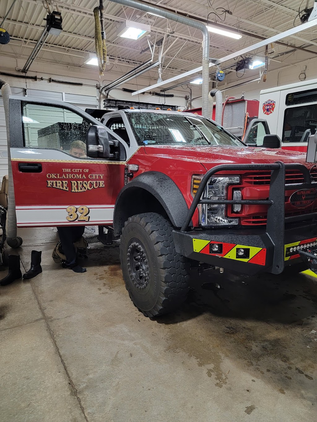 Oklahoma City Fire Department Station 32 | 12233 N Mustang Rd, Yukon, OK 73099, USA | Phone: (405) 373-1629