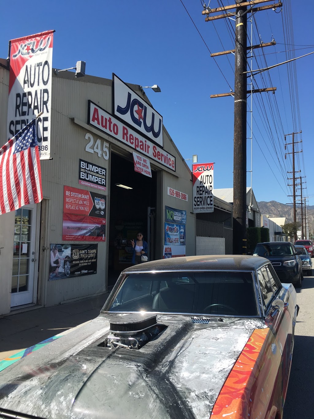JCW Auto Repair Service | 245 S Irwindale Ave, Azusa, CA 91702, USA | Phone: (626) 969-2886