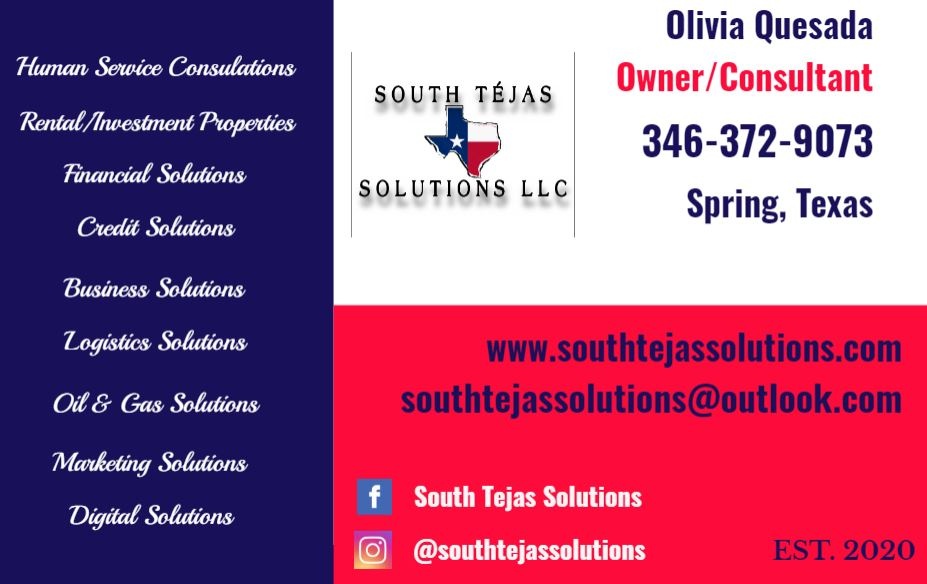 South Tejas Solutions LLC | 24519 Stratton Creek Dr, Spring, TX 77373, USA | Phone: (346) 372-9073