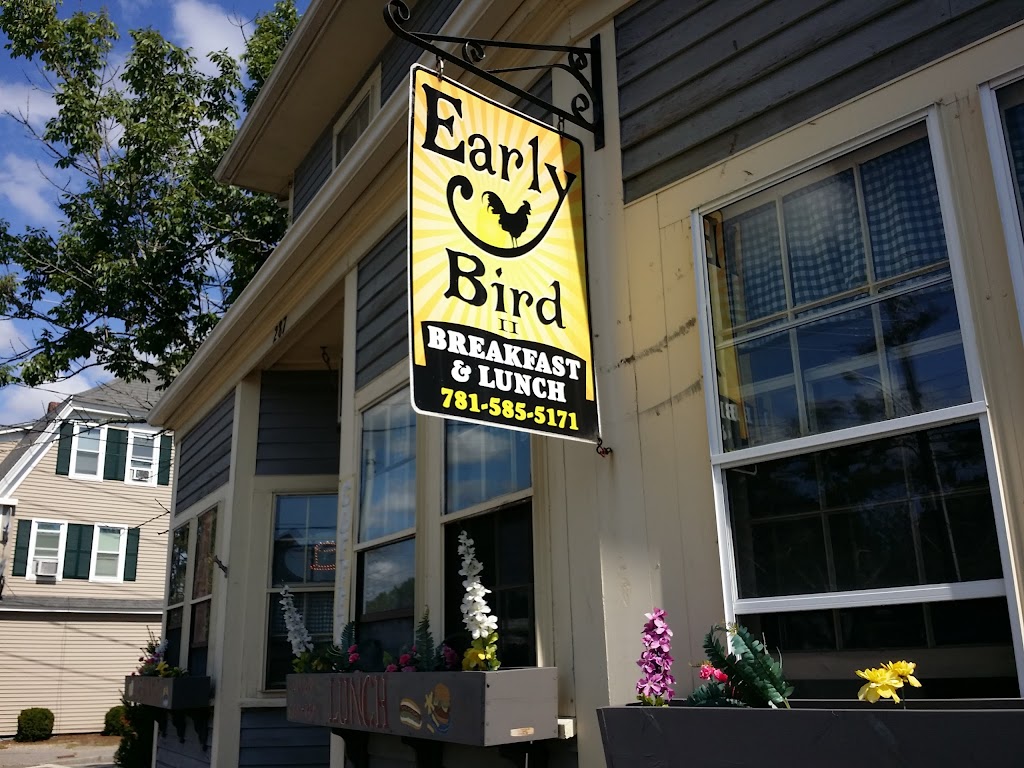 Early Bird | 287 Main St, Kingston, MA 02364, USA | Phone: (781) 585-4068