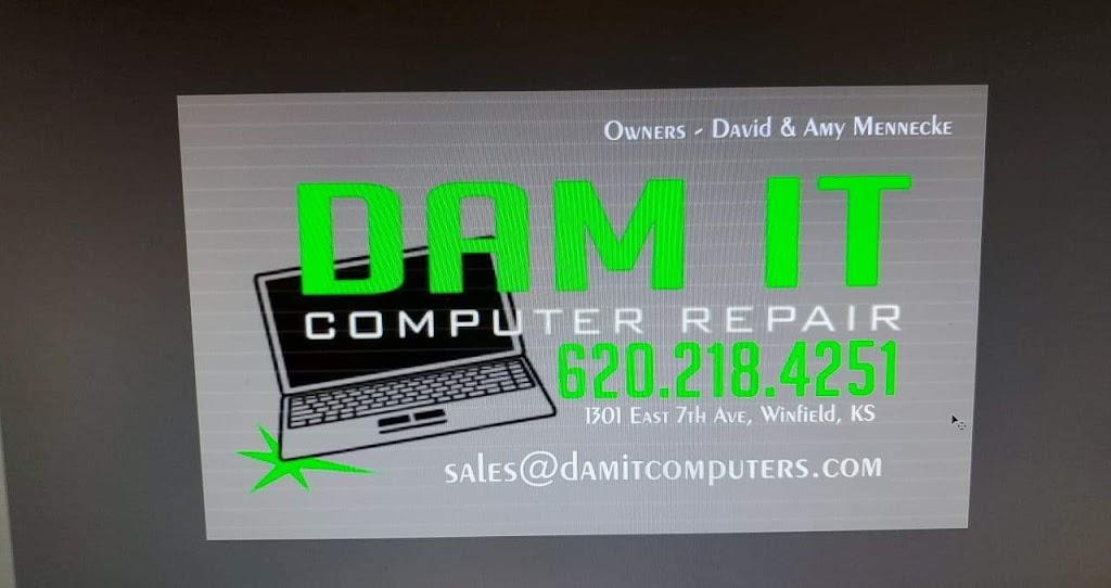 DAM IT Computers | 1301 E 7th Ave, Winfield, KS 67156, USA | Phone: (620) 218-4251
