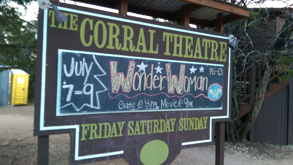Corral Theatre - movie theater  | Photo 7 of 8 | Address: 100 Flite Acres Rd, Wimberley, TX 78676, USA | Phone: (512) 847-5994