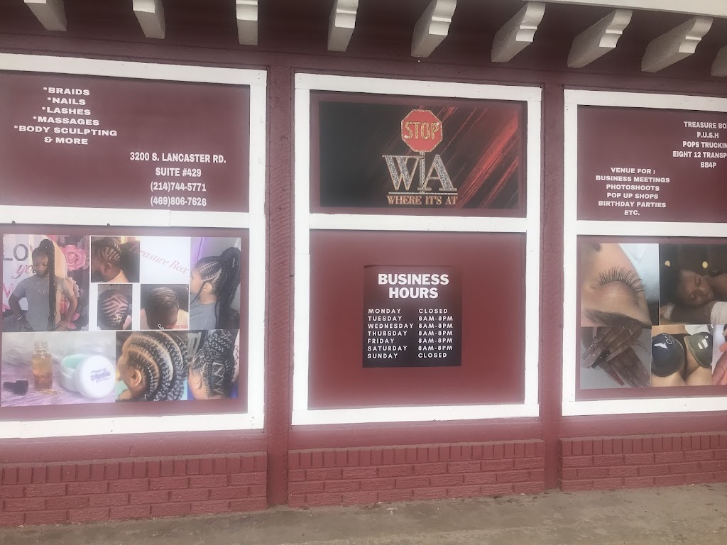 Where It’s At Beauty Bar & More | 7441 Marvin D. Love Fwy #206, Dallas, TX 75237, USA | Phone: (469) 806-7626