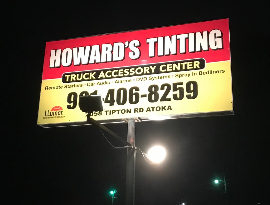 Howards Custom Tinting | 2058 Tipton Rd, Atoka, TN 38004 | Phone: (901) 406-8259