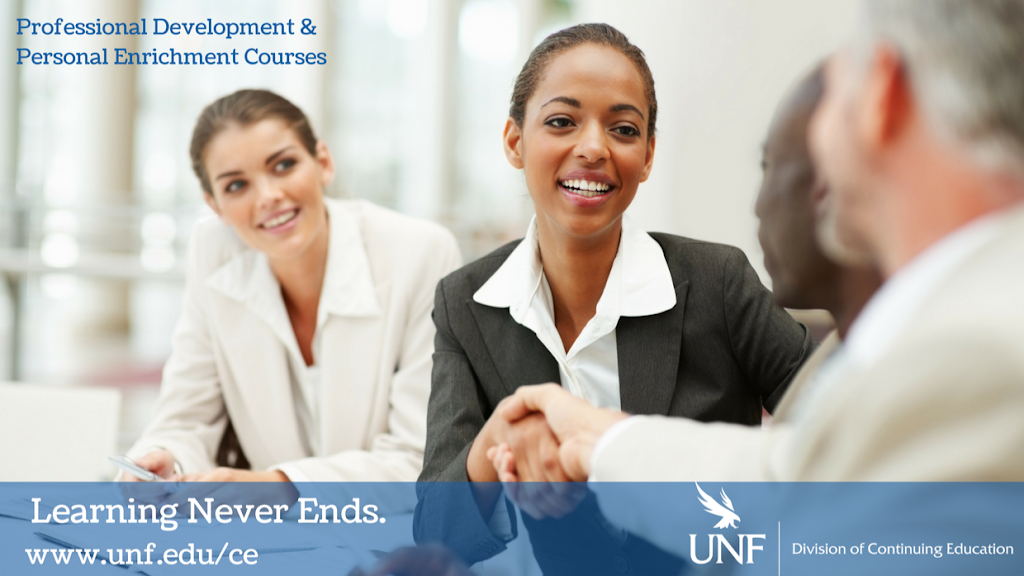 UNF Division of Continuing Education (UNFCE) | 43, 12000 Alumni Dr #2110, Jacksonville, FL 32224, USA | Phone: (904) 620-4200