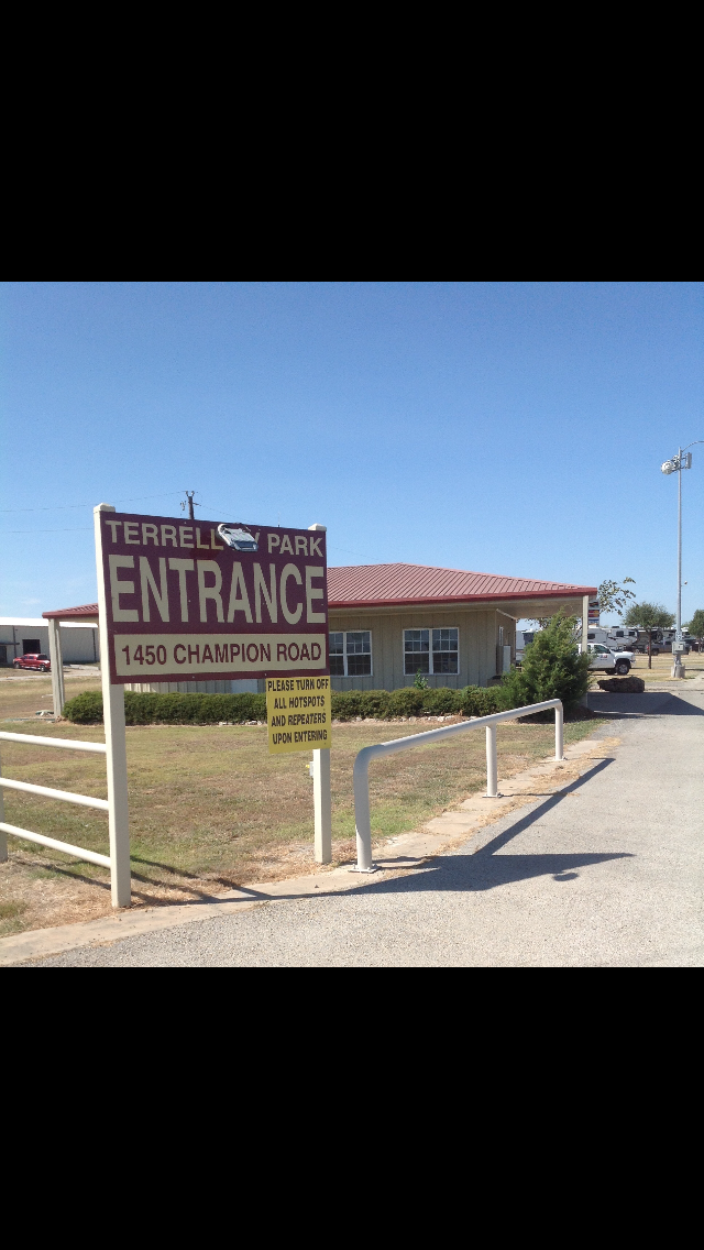 Terrell RV Park | 1450 Champion Road, Terrell, TX 75160, USA | Phone: (469) 836-8026