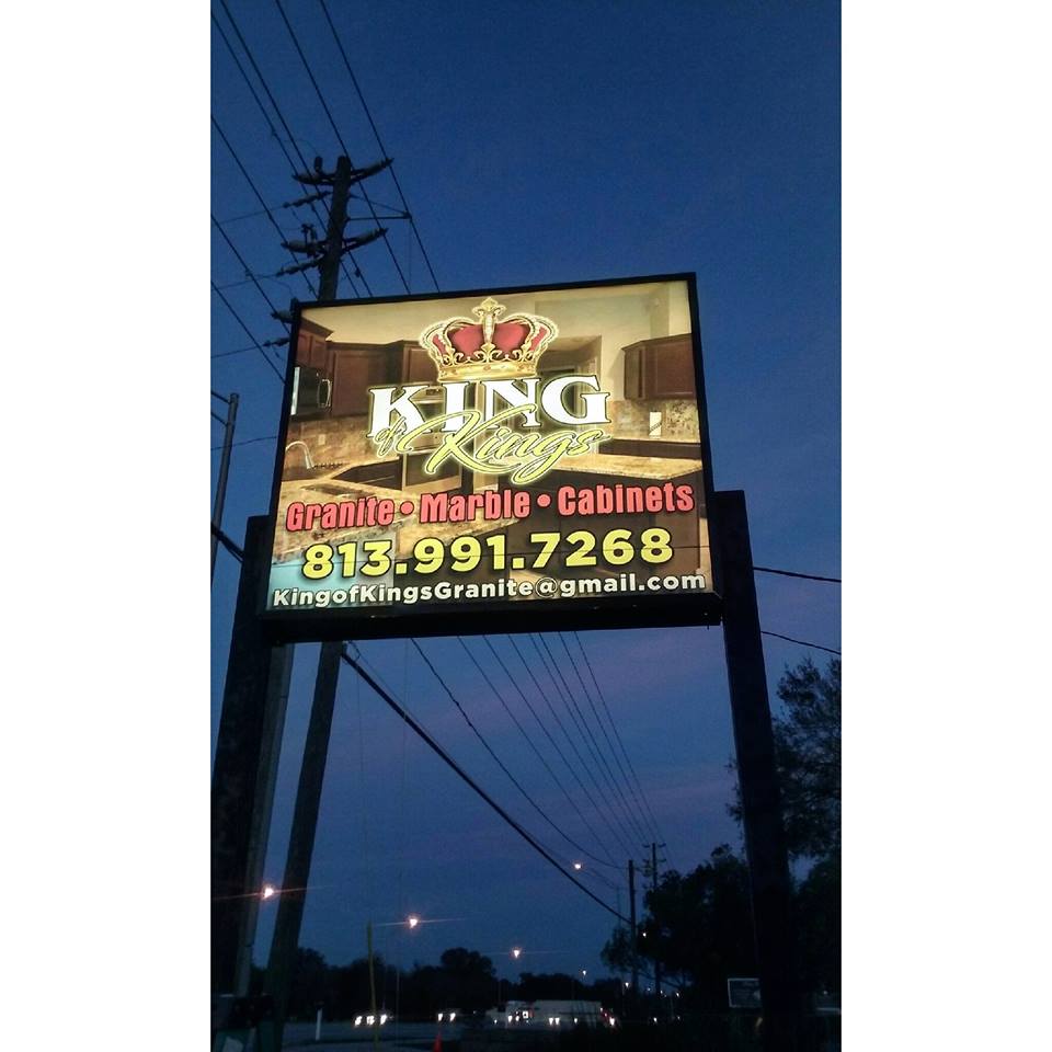 King Of Kings Granite & Marble Solutions Inc. | 29546 FL-54, Wesley Chapel, FL 33545, USA | Phone: (813) 991-7268