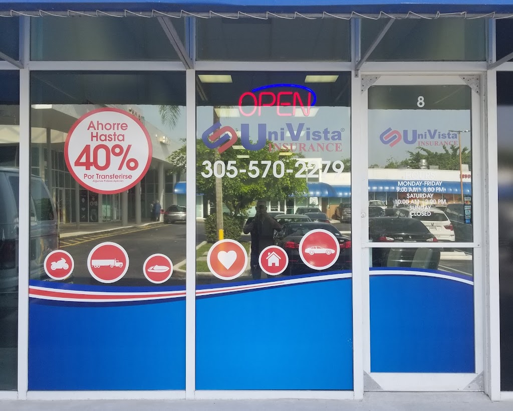 Univista Insurance | 10000 SW 56th St Suite 8, Miami, FL 33165, USA | Phone: (305) 570-2279