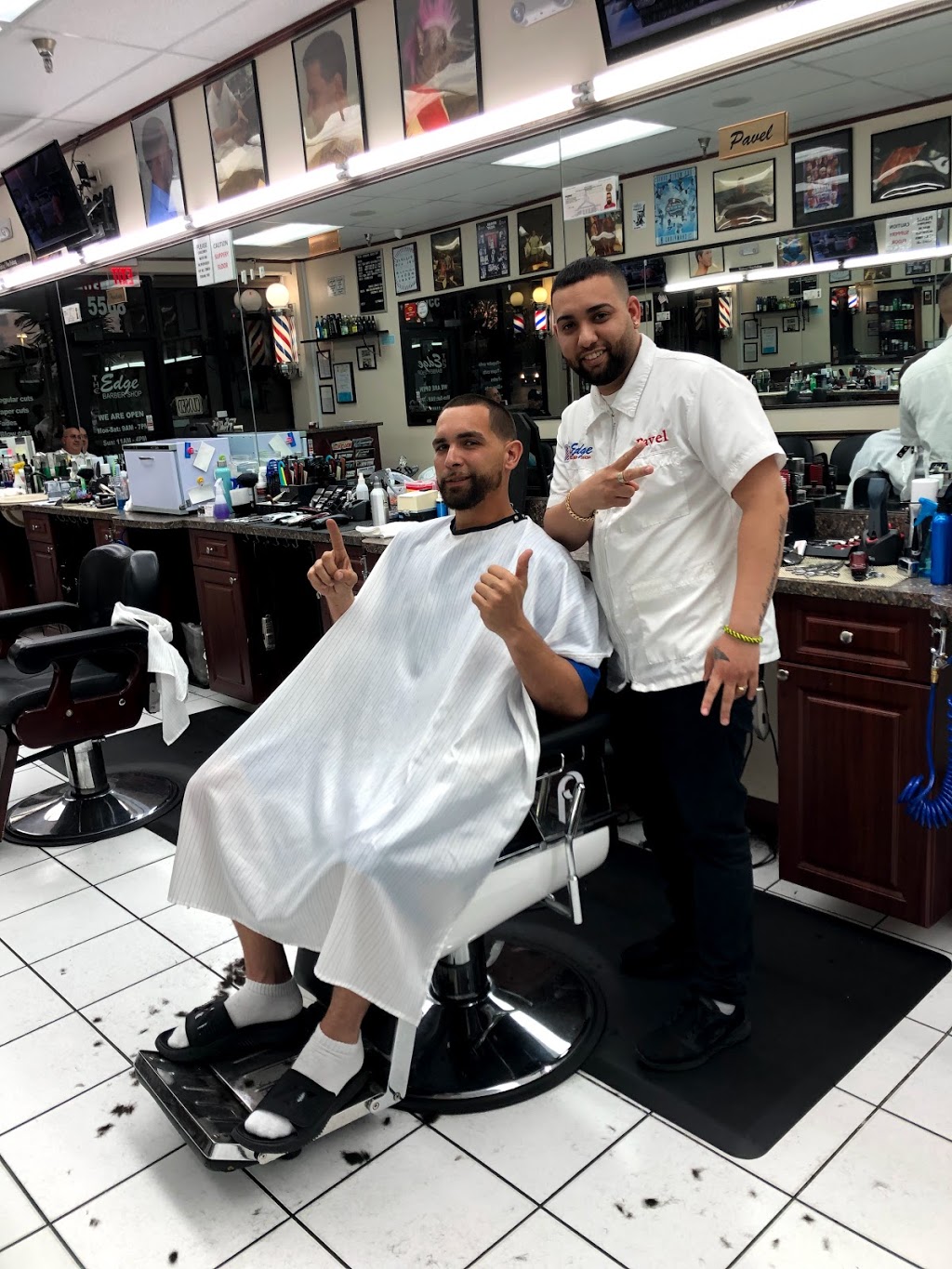 The Edge Barber Shop | 5568 S Flamingo Rd, Cooper City, FL 33330, USA | Phone: (954) 434-0537