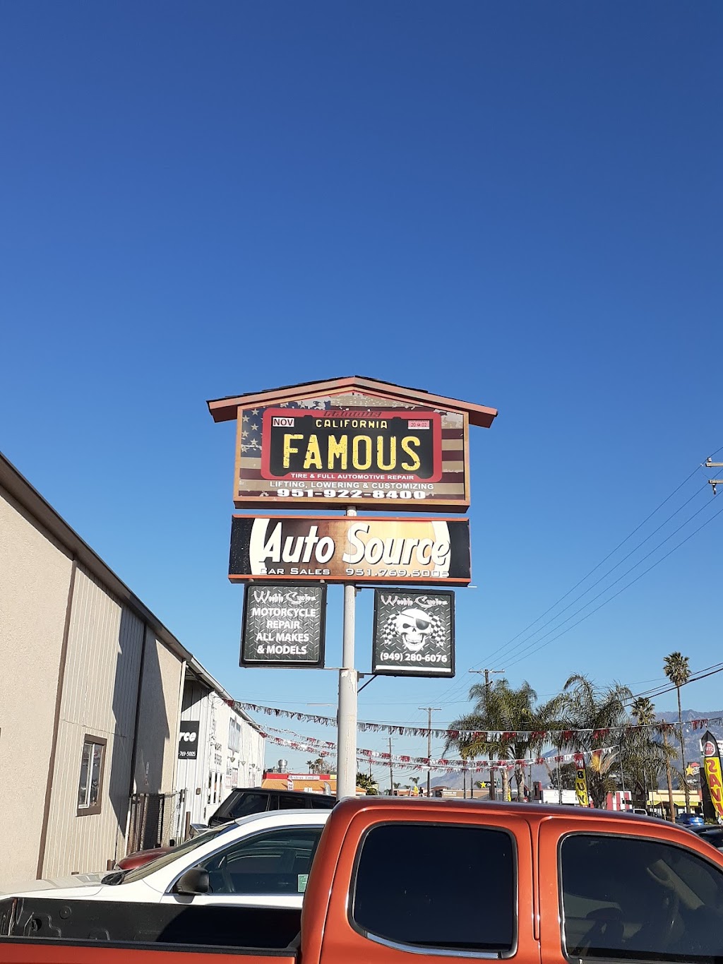 Famous Tire Company | 2159 W Ramsey St, Banning, CA 92220, USA | Phone: (951) 922-8400