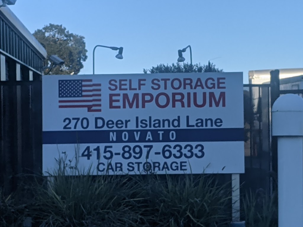 Self Storage Emporium - Novato | 270 Deer Island Ln, Novato, CA 94945, USA | Phone: (415) 897-6333