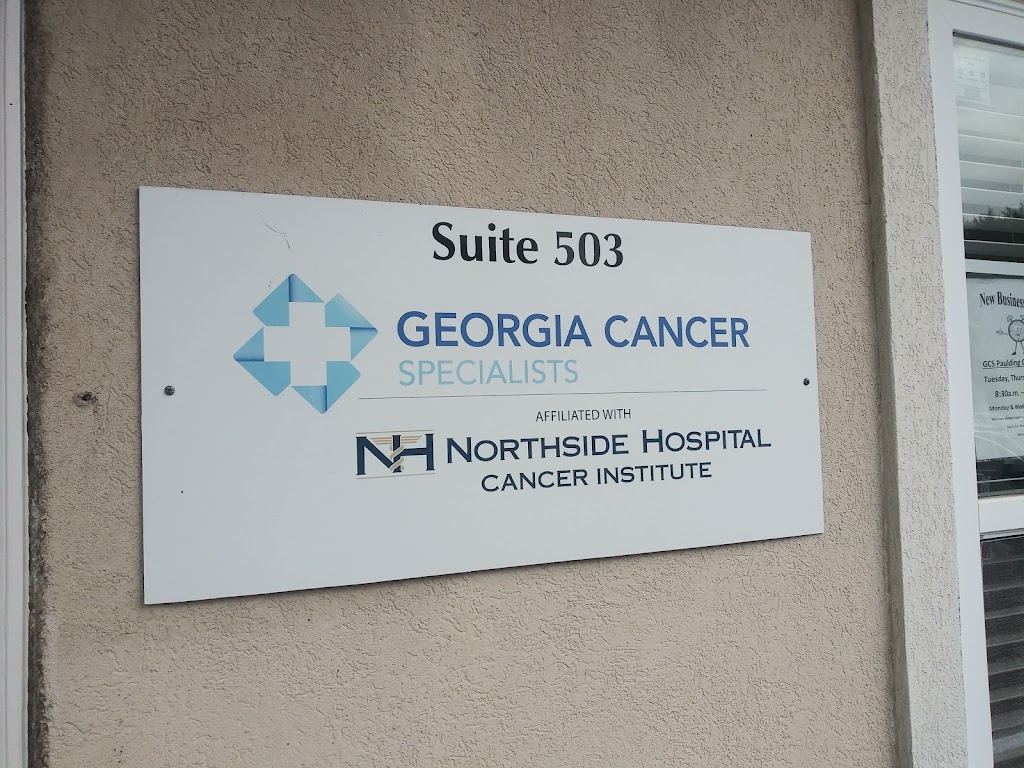 Georgia Cancer Specialists - Paulding | 159 Enterprise Path Suite 503, Hiram, GA 30141, USA | Phone: (770) 443-6019