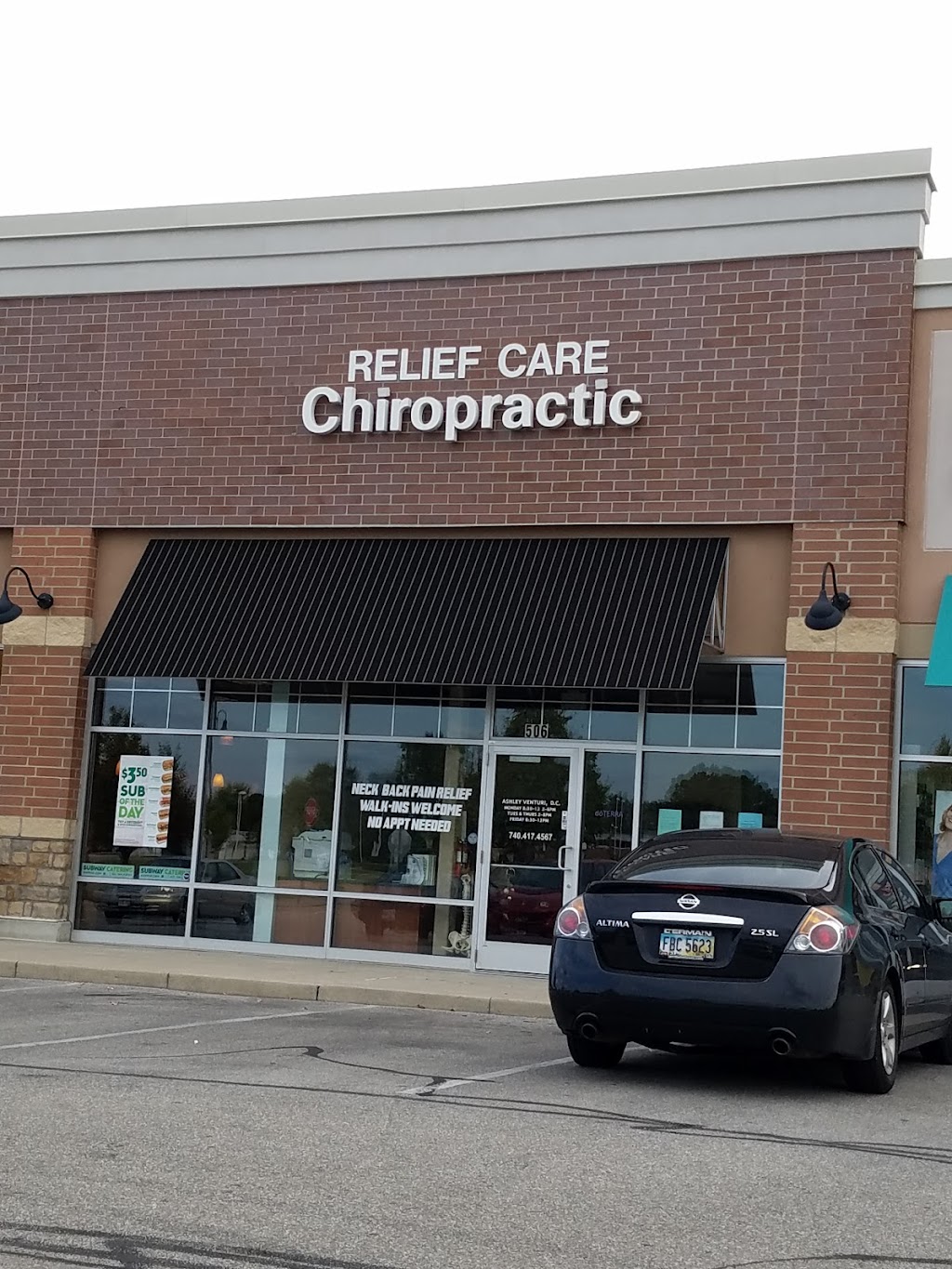 Relief Care Chiropractic | 840 Sunbury Rd #506, Delaware, OH 43015, USA | Phone: (740) 417-4567