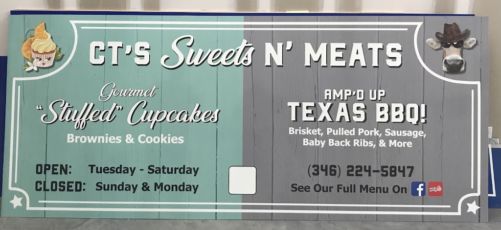 CT’s Sweets N Meats | 28961 San Bernard River Loop, Spring, TX 77386, USA | Phone: (346) 224-5847