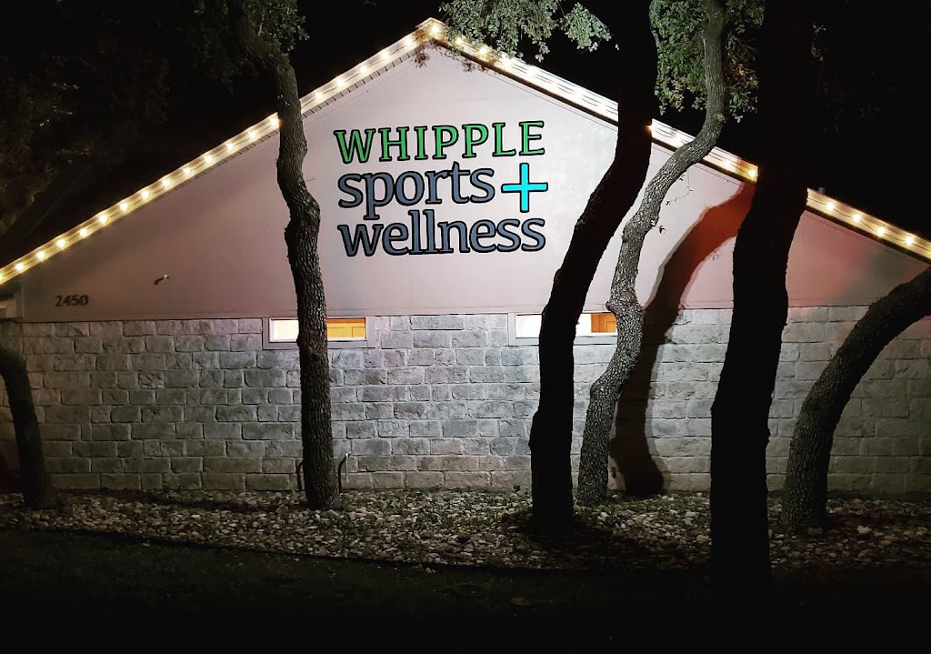 Whipple Sports And Wellness | 2450 US-290 Ste A1, Dripping Springs, TX 78620 | Phone: (512) 350-8633