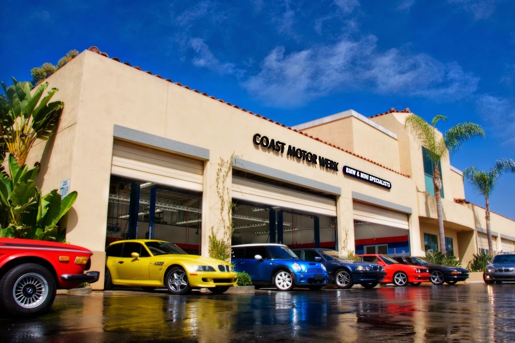 Coast Motor Werk BMW and MINI Cooper Specialists | 3070 Main St, Irvine, CA 92614, USA | Phone: (949) 474-4555