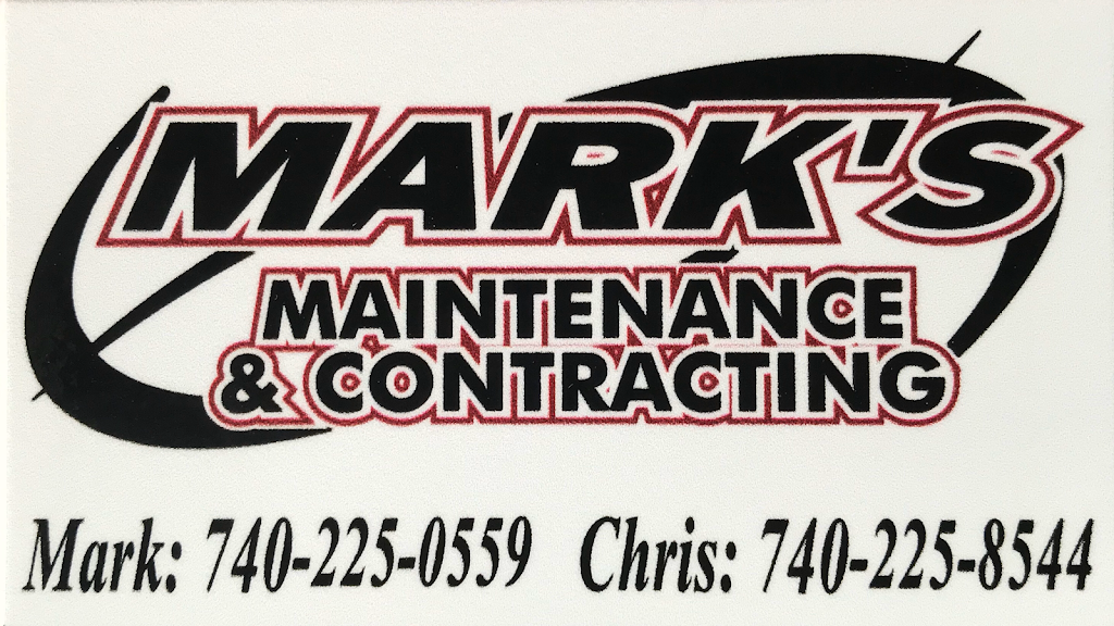 Marks Maintenance & Contracting | 356 W Main St, Waldo, OH 43356, USA | Phone: (740) 225-0559