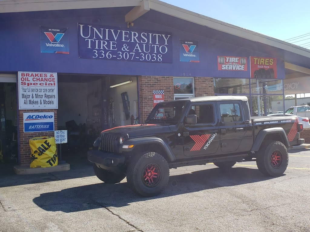 University Tire and Auto | 1914 N Main St, High Point, NC 27262, USA | Phone: (336) 307-3038