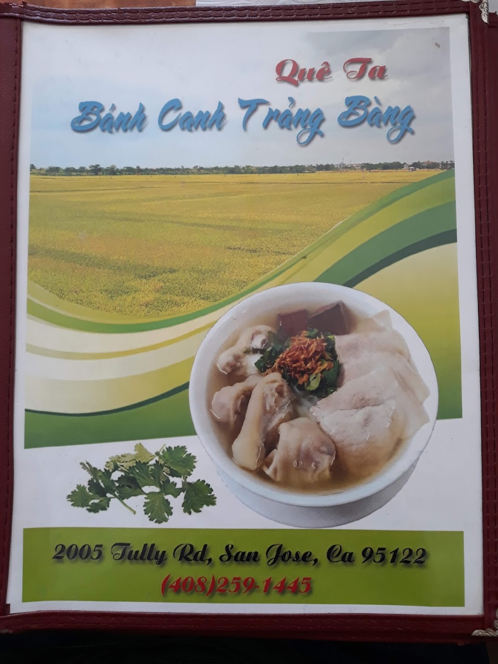Que Ta Banh Canh Trang Bang | 2005 Tully Rd, San Jose, CA 95122, USA | Phone: (408) 259-1445