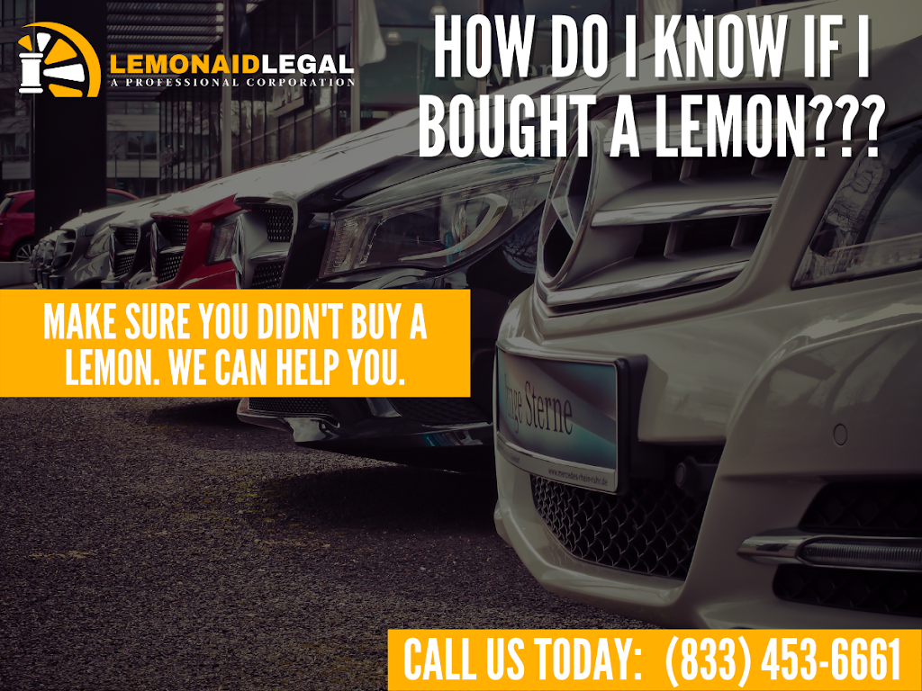 Lemon-Aid Legal APC - Lemon Law Attorney | 420 Exchange #270, Irvine, CA 92602, USA | Phone: (949) 662-2132