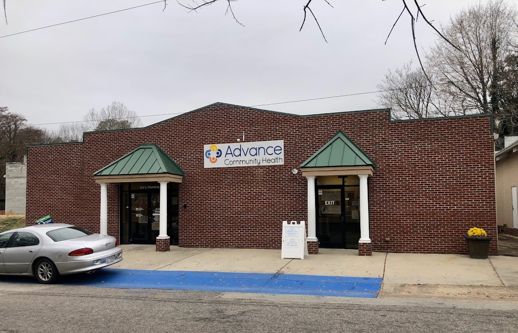 Advance Community Health - Louisburg | 111 S Church St, Louisburg, NC 27549 | Phone: (919) 833-3111